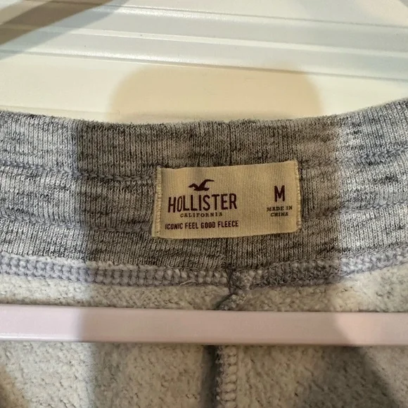 Hollister Gray Jogger Sweatpants - Picture 2 of 4